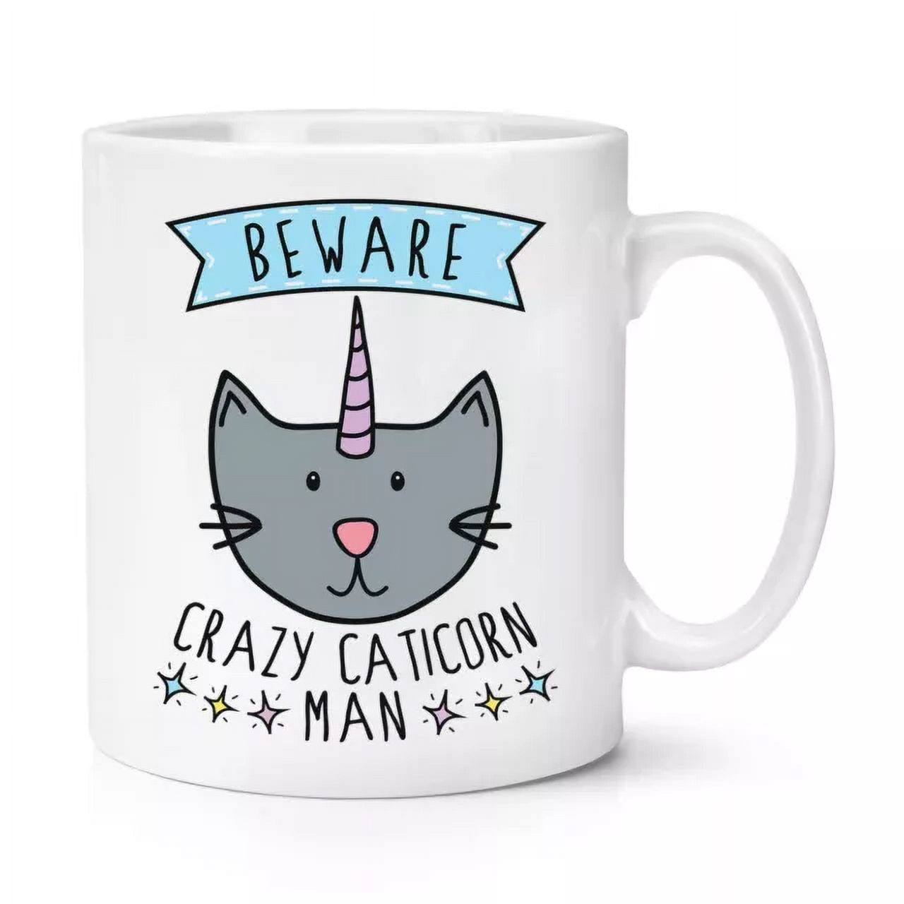 Beware Crazy Badminton Man Sottobicchiere - 9x9 Cm - Finitura Lucida - Regalo Originale Per Appassionati
