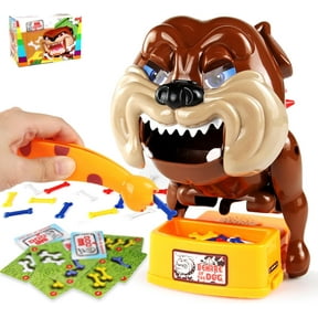 Beware of The Dog Game - Interactive Electric Dog Toy with Biting Action & Sound Effects, Fun Bone-Snatching Challenge for Kids and Family Party Games