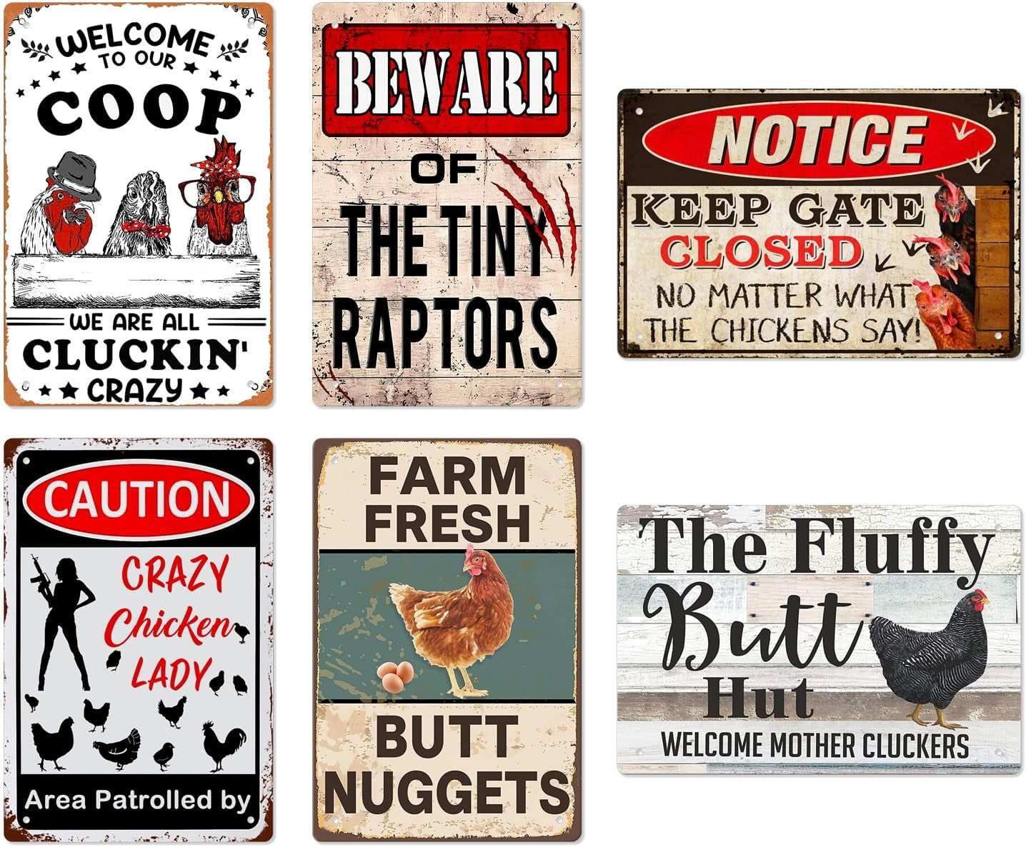 Beware Of Dog Signs Warning Do Not Enter Without Permission Metal Signs ...
