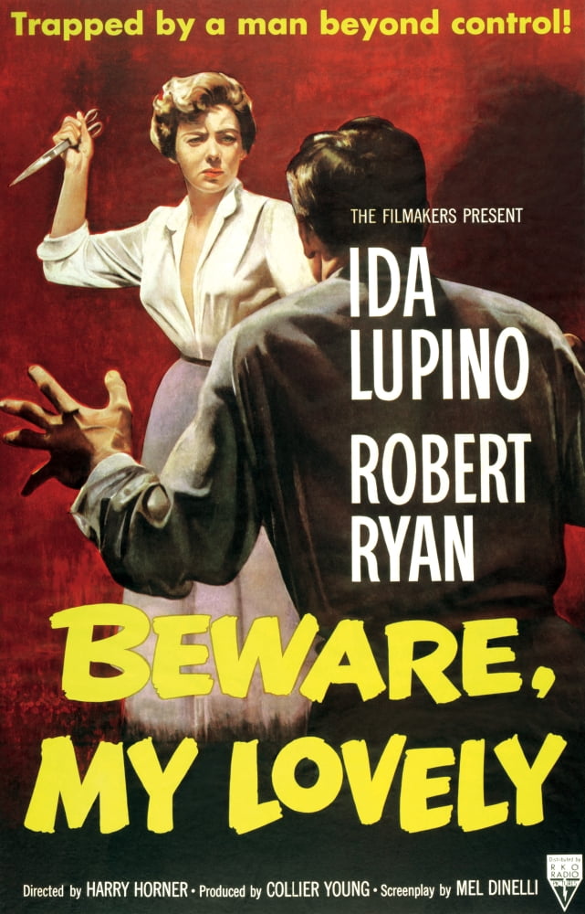 Beware My Lovely Canvas Art - (11 x 17)