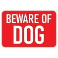 thumbnail image 1 of Beware Of Dog Metal Sign Size: 16 x 12 Inch, 1 of 5