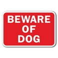 thumbnail image 1 of Beware Of Dog Sign 12" x 18" Heavy Gauge Aluminum Signs, 1 of 4