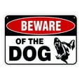Beware Of The Dog Iron Sign, There Are Dogs Metal Sign Christmas