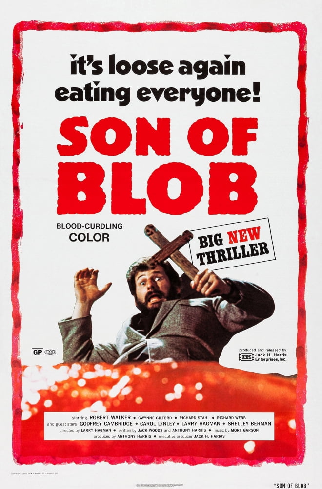 Beware The Blob Canvas Art - (11 x 17)