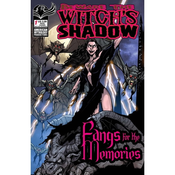 Beware Witches Shadow Fangs For Memories #1 Cvr A Calzada (m American Mythology Productions Comic Book