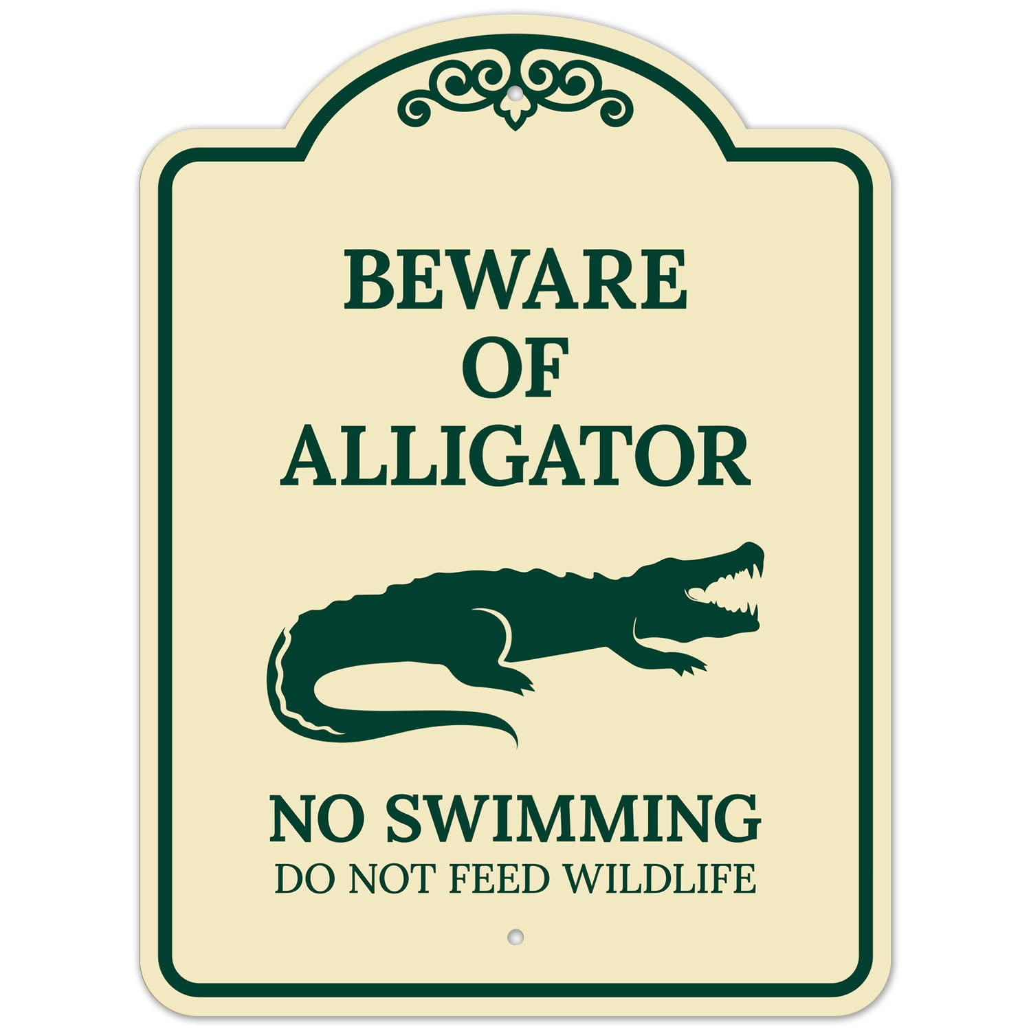 "No Parking" Metal Sign – 18x24 Inches, Green Light, ACM Aluminum Composite, Fade Resistant, Made In USA