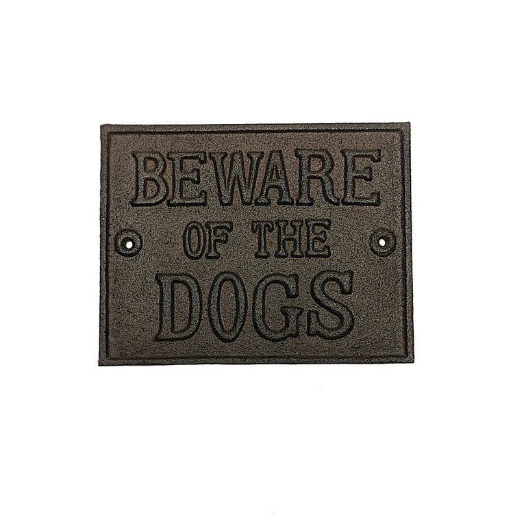 Beware of Dogs Warning Caution Sign Rustic Home Front Porch Garden Gate Plaque Beware of Dogs Warning Caution Sign Rustic Home Front Porch Garden Gate Plaque