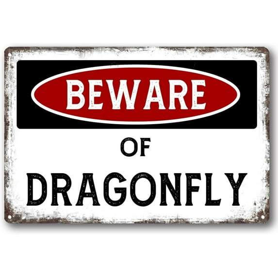 Beware of Duck Vintage Metal Tin Sign Decor Retro Funny Aluminum Sign For Home Garage, Basement Wall Decorations