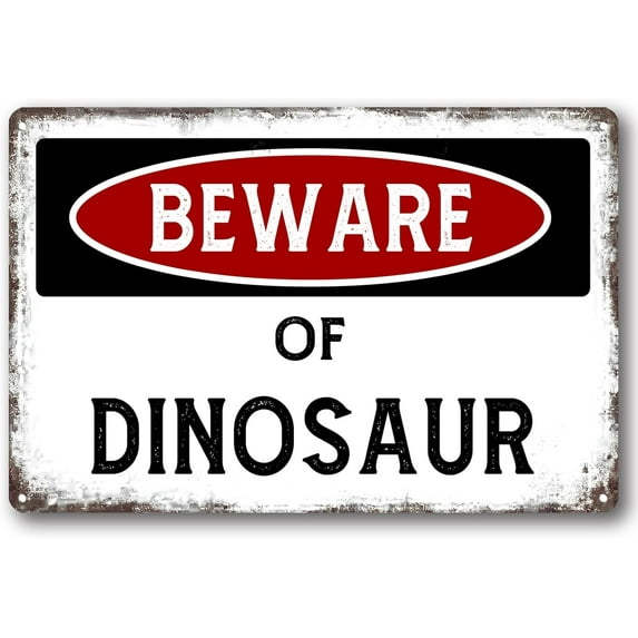 Beware of Duck Vintage Metal Tin Sign Decor Retro Funny Aluminum Sign For Home Garage, Basement Wall Decorations