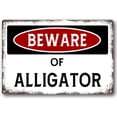 thumbnail image 1 of Beware of Duck Vintage Metal Tin Sign Decor Retro Funny Aluminum Sign For Home Garage, Basement Wall Decorations, 1 of 5