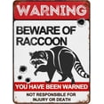 thumbnail image 1 of Beware of Rooster Signs 12"x16", Vintage Metal Warning Signs About Rooster Activity Areas for Outdoor Fences Yards Forest Scenic Area, 1 of 5