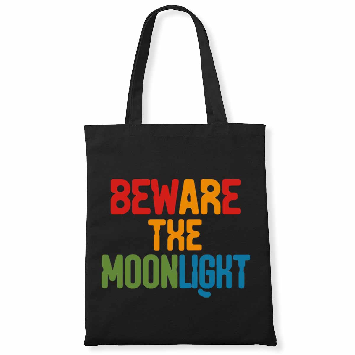 Beware the Moonlight Scary Boo With Ghost And Bats Lazy Halloween