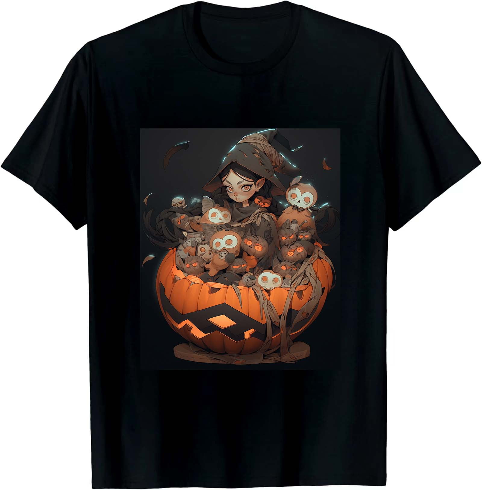 Bewitched: Funny Halloween Witch Hat Tee - Walmart.com