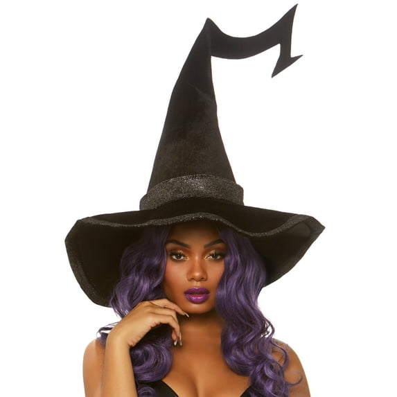 Bewitched Velvet Witch Hat Adult Costume Accessory