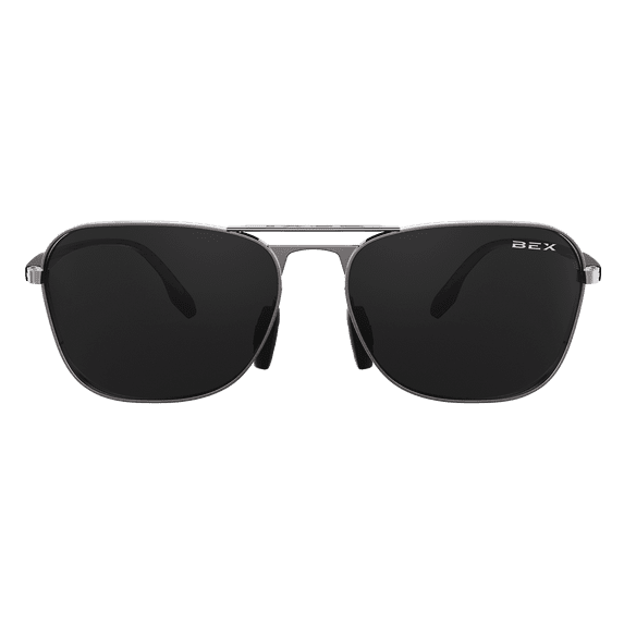 Bex Mens Ranger X Polarized Sunglasses (Silver/Gray)