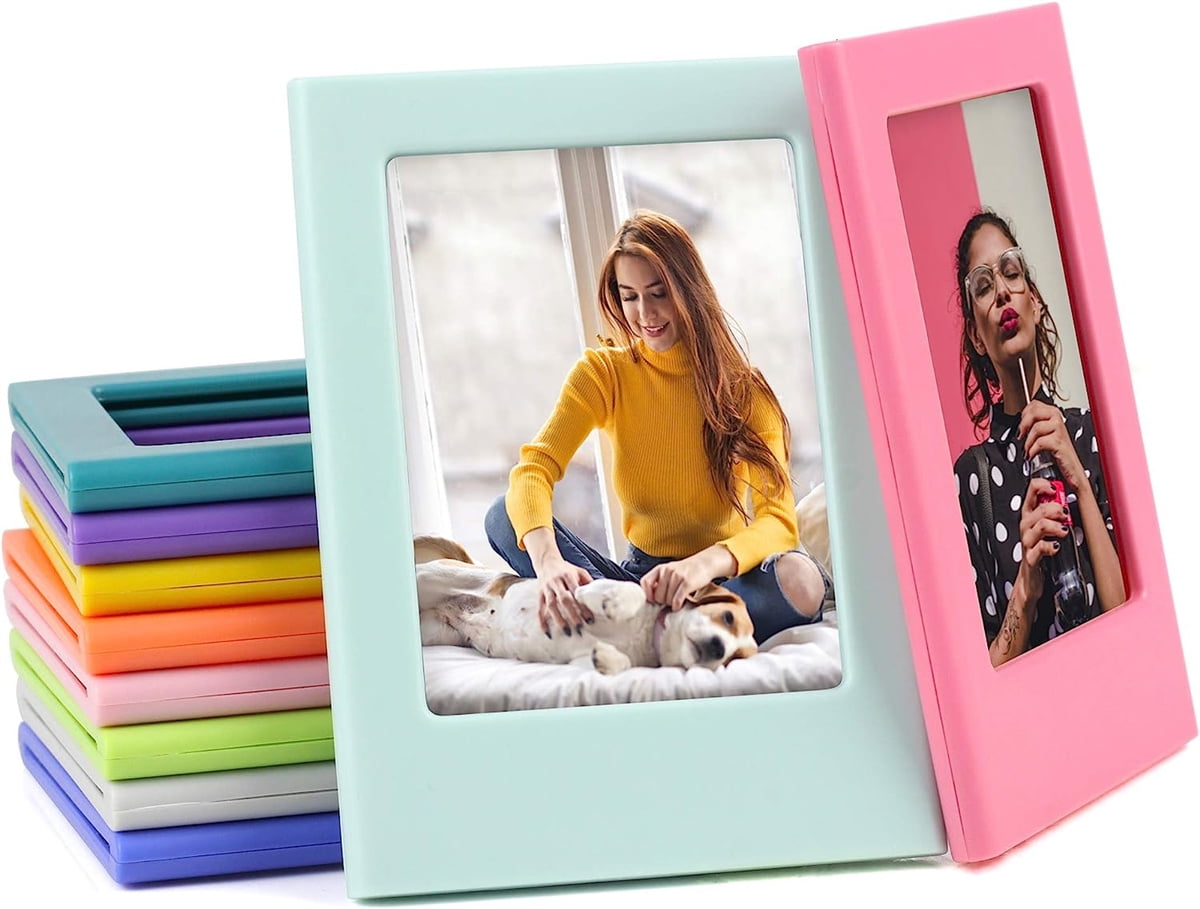  SenYiHo Magnetic Picture Frame, Holds 4x6 Inches Photos, for  Fridge, Locker, File Cabinet, etc