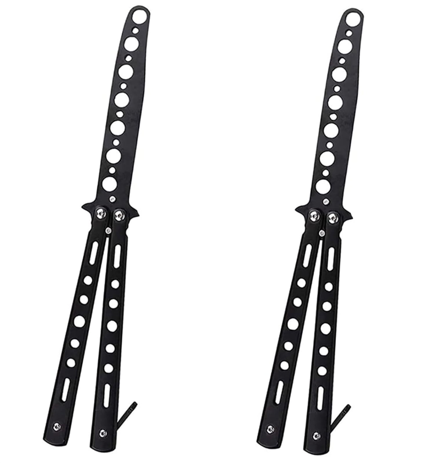 CELINE Novelty Butterfly Comb COSMIC CRUISER Comb Metal Black/Silver This Comb Opens Like a Butterfly Knife main image 2