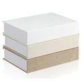 thumbnail image 1 of Bexikou 3 Pack Faux Books for Modern Decorative,Book Boxes Decorative Table Book for DIY Crafts Storage Home Bookshelf Cafe Hotel Decoration Display (Multicolor), 1 of 8