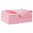 thumbnail image 1 of Bexikou 5 Pack (15.75 x 11.8)Microfiber Cloth,Glass Cleaning Cloth Polishing Cloths,Microfiber Cloth for Glasses Reusable Cleaning Cloths for Windows Windshields Mirrors Stainless Steel (Pink), 1 of 6