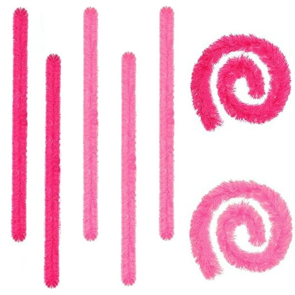 Bexikou 5 Pcs Feather Boas Artificial Fluffy Boas Bulk Decoration for Wedding Costume Birthday Xmas,5ft Multicolor