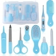 thumbnail image 1 of Bexikou Baby Healthcare and Grooming Kit,Newborn Essentials Nursery Care Set with Toothbrush Nail Clipper File Nose Cleaner Nasal Aspirator -9 in 1 Baby Item for Infant Toddlers(Blue), 1 of 8