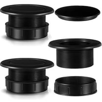 Bexikou Thicker Patio Table Hole Cover Insert,2 Pcs Patio Table Umbrella Hole Ring Plug Cap Set,Deck Table Umbrella Holes Plug Replacement Parts for Outdoor Patio Table Garden Yard