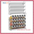 thumbnail image 1 of Bextsrack 4 Layer Seasoning Rack,&nbsp;Storage Organizer for countertop 2 PC（Spice Jars not Included),Silver, 1 of 7