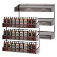thumbnail image 1 of Bextsrack Spice Rack Wall Mount Spice Storage Rack for Kitchen Cabinet (Bronze), 1 of 7