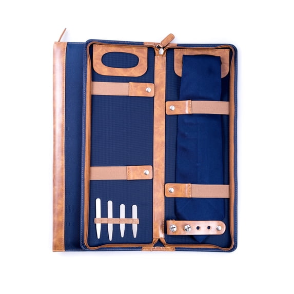 Bey Berk Ballistic Blue Travel Tie Case