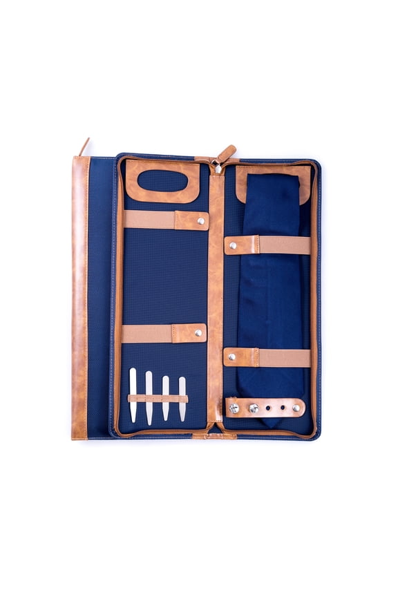 Bey Berk Ballistic Blue Travel Tie Case