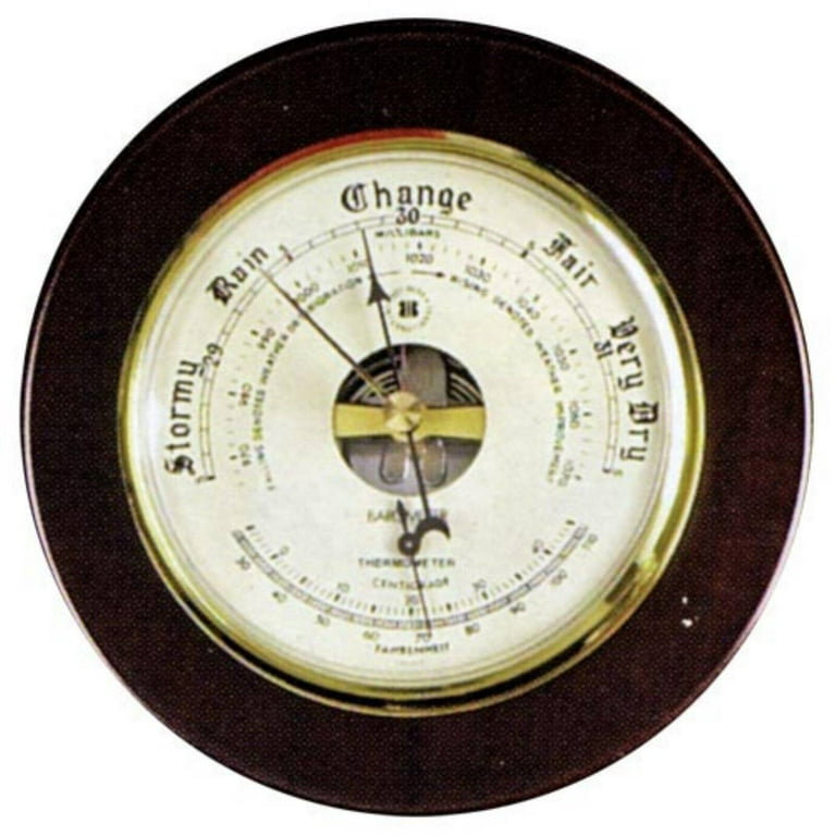 Bey Berk Barometer and Thermometer