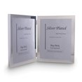 thumbnail image 1 of Bey Berk Clement Silver Plated Frame 5X7 Double, 1 of 1