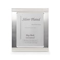 thumbnail image 1 of Bey-Berk International SF172-12 Brushed Metal 8 x 10 in. Picture Frame with Easel Back, Silver - 12.50 x 10.50 x 0.25 in., 1 of 1