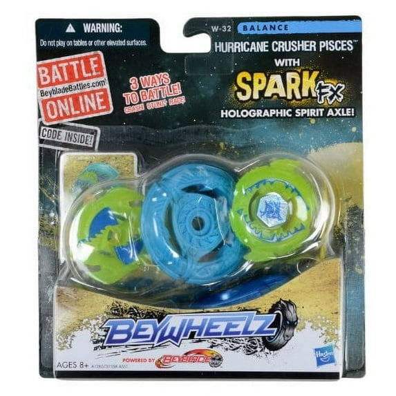 Beyblade Beywheelz W-32 Hurricane Crusher Pisces Battler