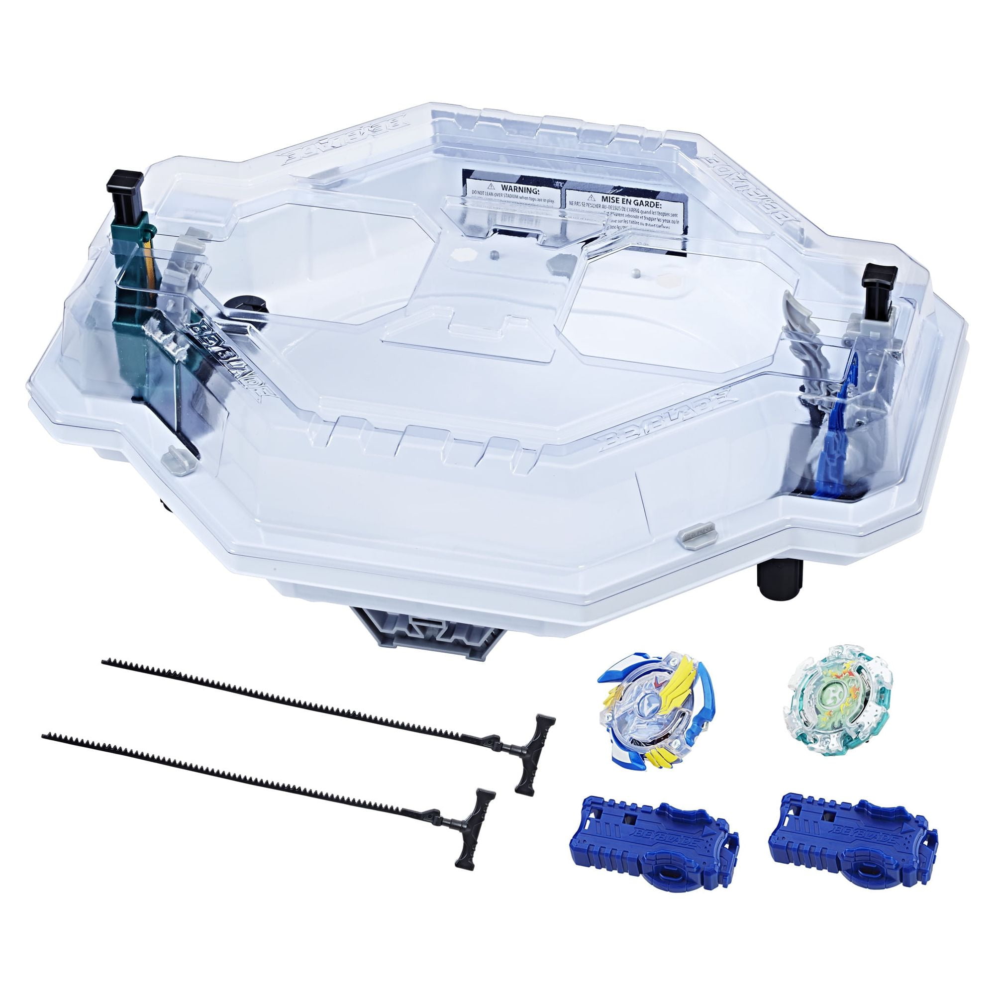 Hasbro Beyblade Burst Quadstrike Thunder Edge Battle Set | GameStop