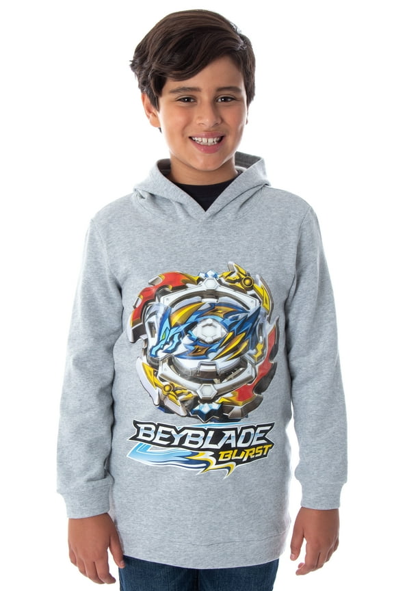 Beyblade Burst Boys' Ace Dragon Spinner Top Pullover Sweatshirt Hoodie