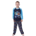 thumbnail image 1 of Beyblade Burst Boys' Spinner Tops Tossed Print Raglan Sleep Pajama Set, 1 of 6