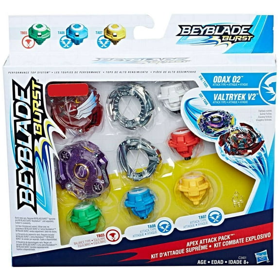 Beyblade Burst Odax 02 & Valtryek V2 Dual Pack (Apex Attack Pack)