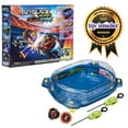 thumbnail image 1 of Beyblade Burst QuadStrike Thunder Edge Battling Top Set Kids Toy for Boys and Girls (2 Count), 1 of 15