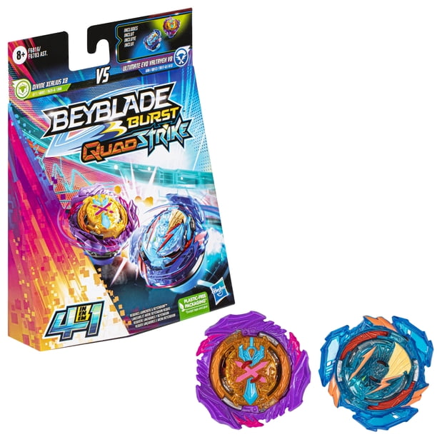 【うずまき3枚・Lv.X 4枚】新裏面 キラ8枚セット パルキア スイクン 他 Beyblade Burst QuadStrike Valtryek & Xcalius Toy for Kids