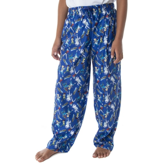 Beyblade Burst Rise Boys' Spinner Tops Allover Character Kids Pajama Pants