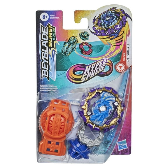 Beyblade Burst Rise Hypersphere Tact Leviathan L5 Starter Pack, Top and Launcher