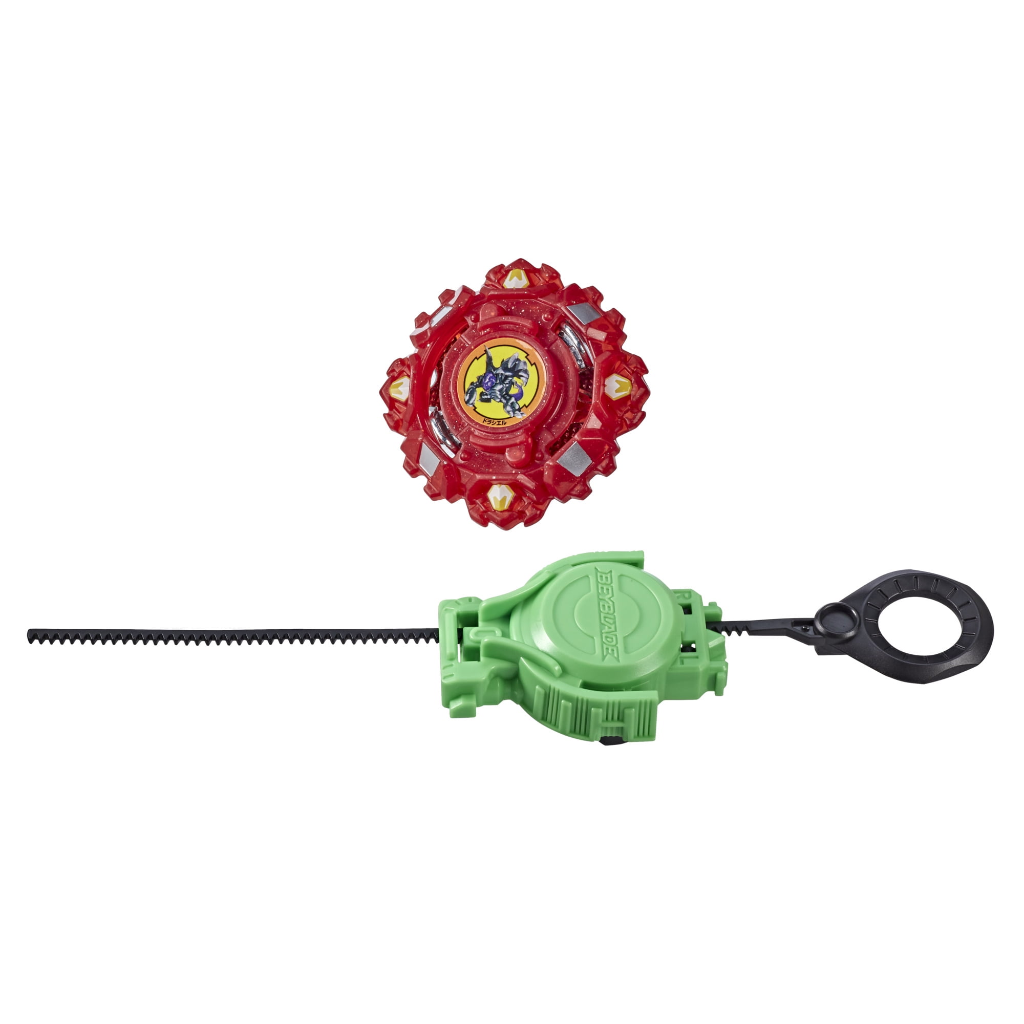 カイル　セット Beyblade Burst Rise Slingshot Guard Draciel S Battling Top Set for
