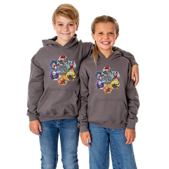 Beyblade Burst Show Boys' Unisex Characters Sweatshirt Hoodie Pullover