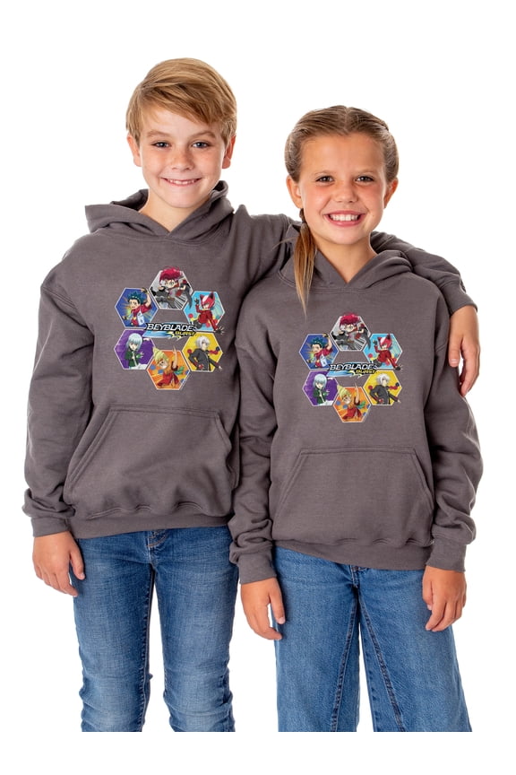 Beyblade Burst Show Boys' Unisex Characters Sweatshirt Hoodie Pullover