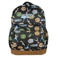 thumbnail image 1 of Beyblade Burst Spinner Top Allover Characters Anime Pattern School Book Bag Backpack 16", 1 of 6