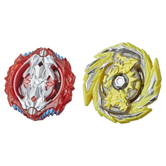 Beyblade Burst Surge Master Kerbeus K5 and Leopard L4 Battling Top Set (2 Count) Kids Toy for Boys and Girls