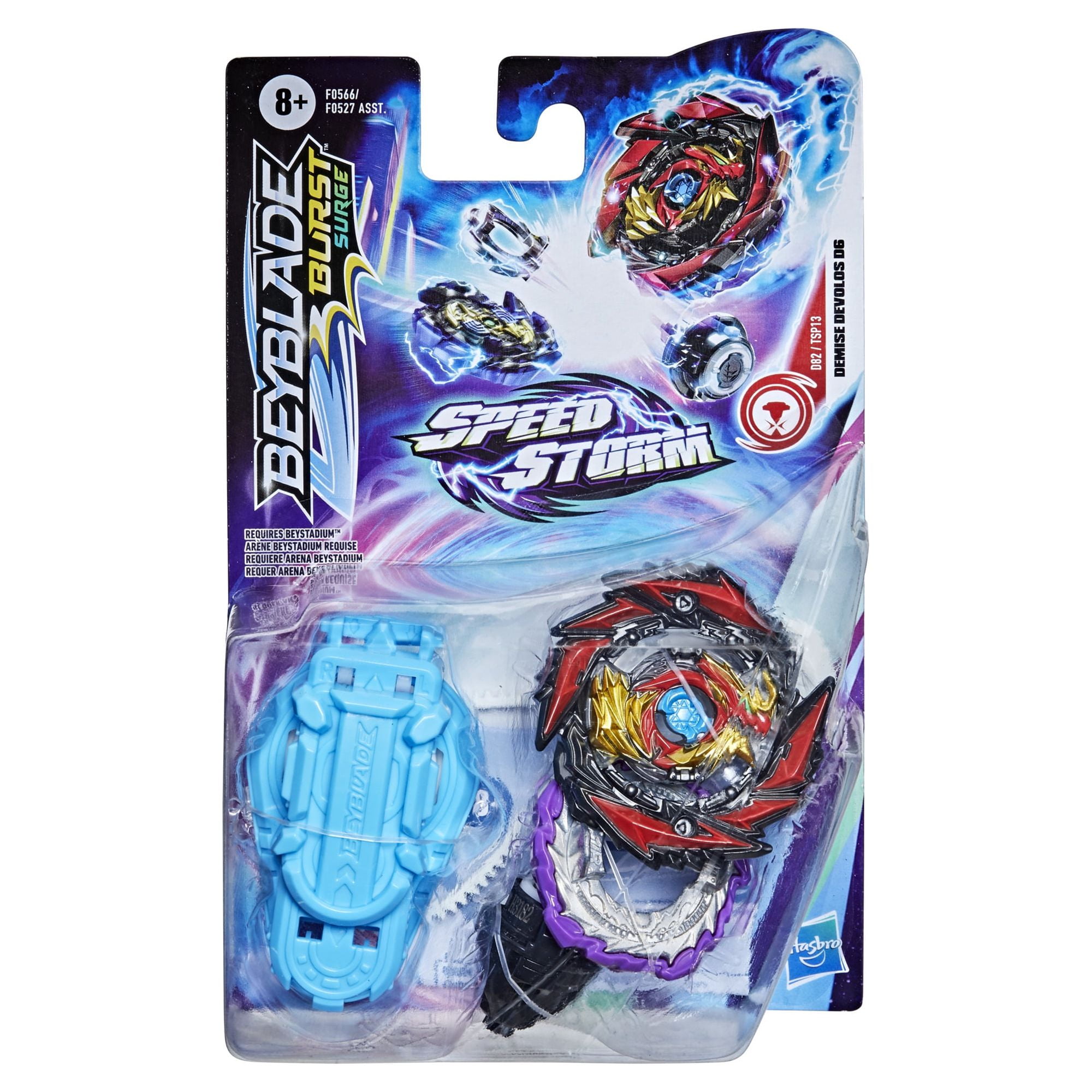 Beyblade Burst Surge Speedstorm Kit Poder das Centelhas -- Kit de