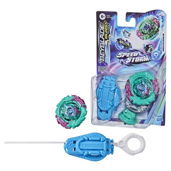 Beyblade Burst Surge Speedstorm World Evo Helios H6 Spinning Top Starter Pack