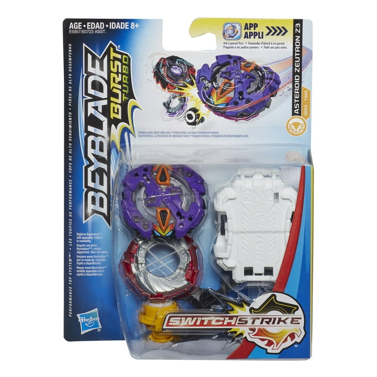 Beyblade Burst Turbo Asteroid Zeutron Z3 Battling Top with